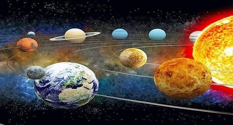 pictures of the solar system and have on how gravity inertia impact