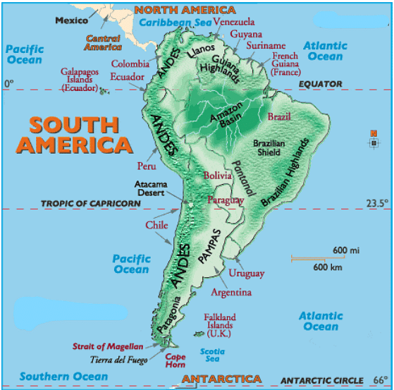 South America - Geography for UPSC CSE PDF Download