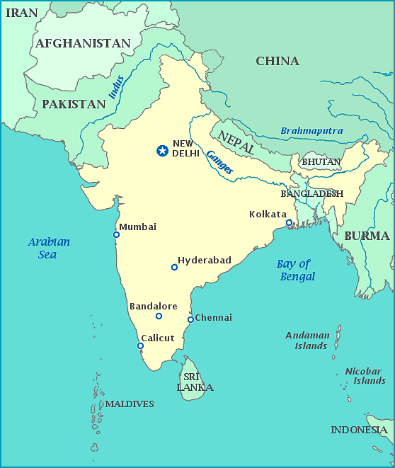 arabian sea world map