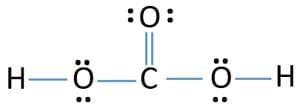 H2CO3 lewis structure