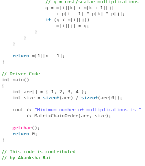 Matrix Chain Multiplication - Algorithms - Computer Science Engineering ...