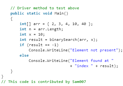 Binary Search | Algorithms - Computer Science Engineering (CSE)