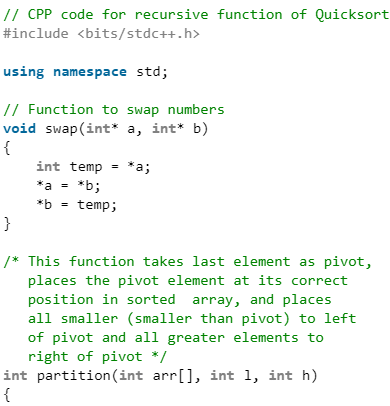 Quick Sort - Algorithms - Computer Science Engineering (CSE) PDF Download