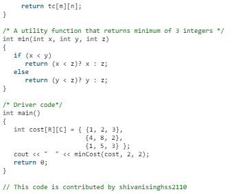Min Cost Path - Algorithms - Computer Science Engineering (CSE) PDF ...