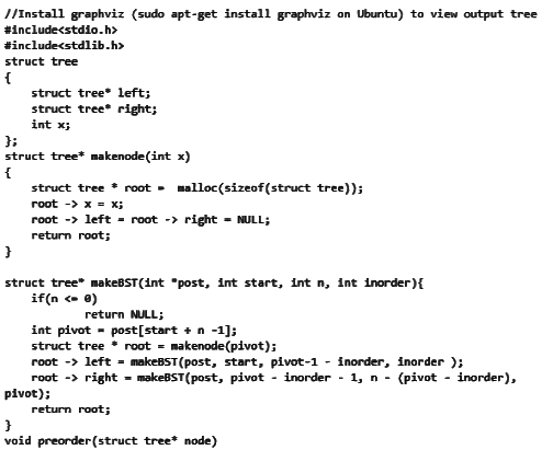 Previous Year Question: Binary Search Tree: | Programming and Data Structures - Computer Science Engineering (CSE)