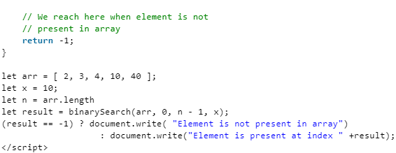 Binary Search | Algorithms - Computer Science Engineering (CSE)