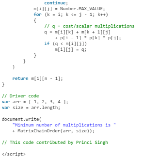 Matrix Chain Multiplication - Algorithms - Computer Science Engineering ...