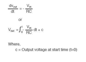 Differentiator and Integrator Circuits | Analog and Digital Electronics - Electrical Engineering (EE)
