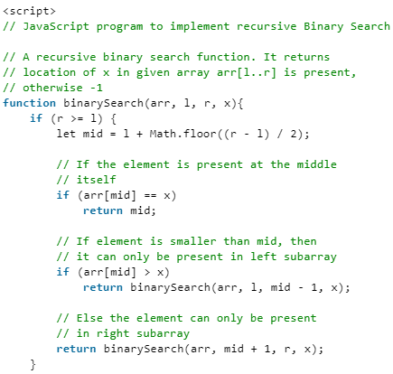 Binary Search | Algorithms - Computer Science Engineering (CSE)