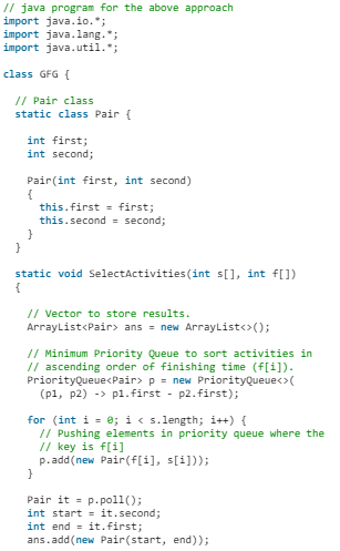 Activity Selection Problem - Algorithms - Computer Science Engineering ...