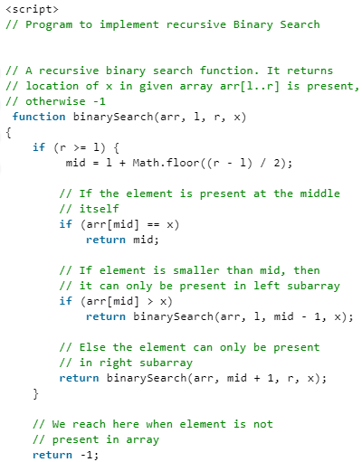 Binary Search | Algorithms - Computer Science Engineering (CSE)