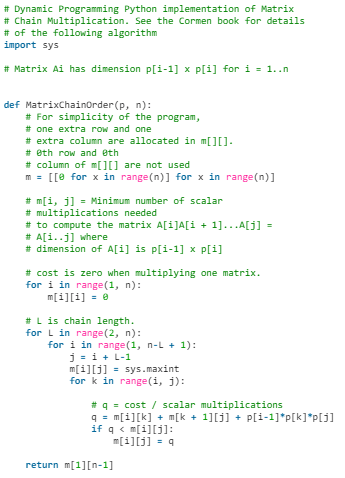 Matrix Chain Multiplication - Algorithms - Computer Science Engineering (CSE) PDF Download