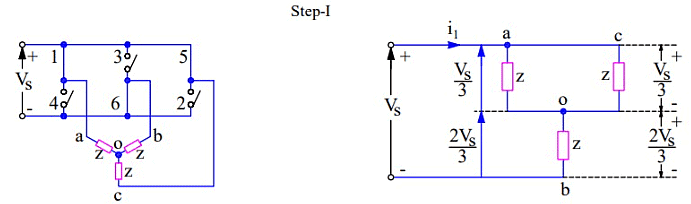 Three Phase 120 degree mode VSI - Notes | Study Power Electronics - Electrical Engineering (EE)