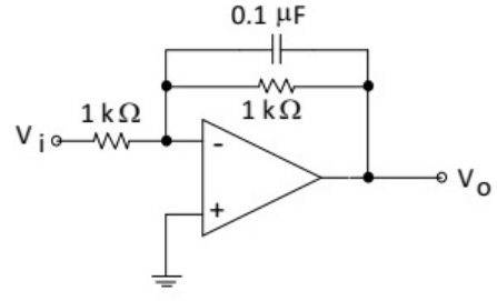 Previous Year Questions- Operational Amplifiers - 2 | Analog and Digital Electronics - Electrical Engineering (EE)