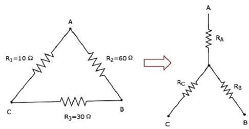 Delta to Star Conversion - Network Theory (Electric Circuits ...