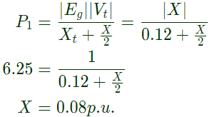 Previous Year Questions- Power System Stability - 2 | Power Systems - Electrical Engineering (EE)