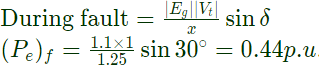 Previous Year Questions- Power System Stability - 2 | Power Systems - Electrical Engineering (EE)