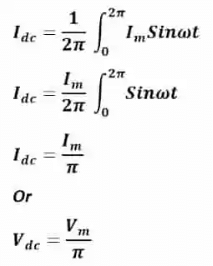 Single Phase Half Wave Rectifier - Notes | Study Power Electronics - Electrical Engineering (EE)