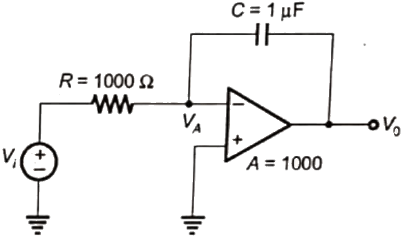 Previous Year Questions- Operational Amplifiers - 2 | Analog and Digital Electronics - Electrical Engineering (EE)