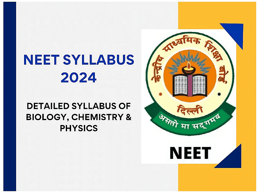 NEET Revised Syllabus 2024: Topic-wise Details & Important Chapters | Biology Class 11