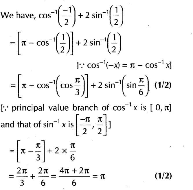 Inverse Of Trigonometric Functions (Important Questions) Class12th 2019 ...