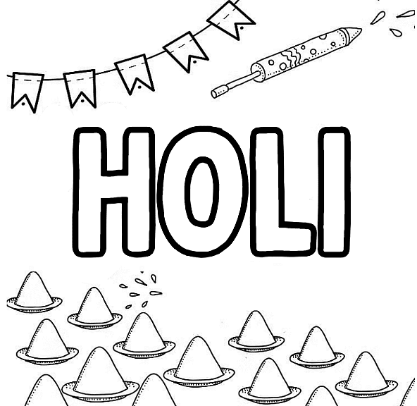 Holi Special Drawing || How To Draw Holi Festival Step By Step|| Holi Ka  Drawing||Creativity Studio - YouTube