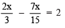 NCERT Solutions for Class 8 Maths - Linear Equations in One Variable (Exercise 2.1)