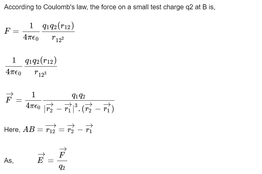 Electric Field and Electric Field Lines - Physics Class 12 - NEET PDF ...