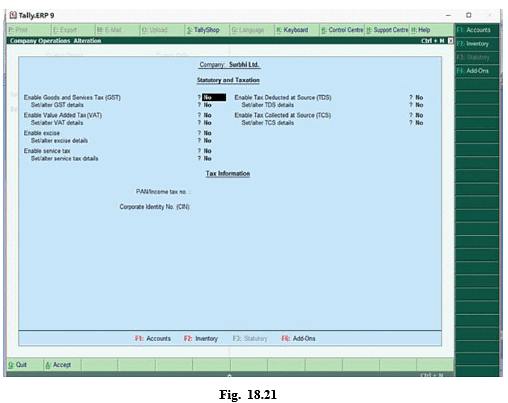 Understanding Tally - B Com PDF Download