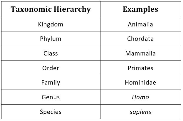 Taxonomical Categories and Taxonomical Aids - Class 11 PDF Download