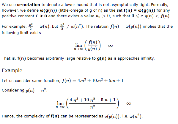 Asymptotic Analysis - GATE PDF Download