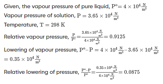 Colligative Properties: Relative Lowering of Vapour Pressure | Chemistry Class 12 - NEET