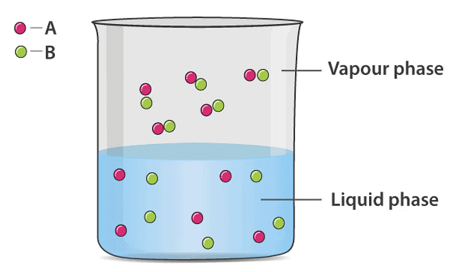Ideal Solution of Two Volatile Liquids