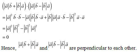 NCERT Solutions Class 12 Maths Chapter 10 - Vector Algebra