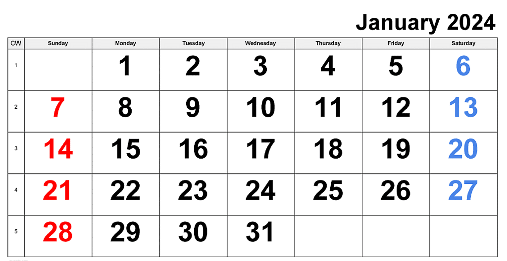 Calendar Chapter Notes - Mental Maths - Class 1 PDF Download