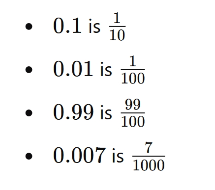 Decimal Fractions: Notes and Important Formulas - Quantitative for GMAT ...