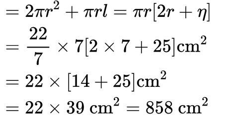 Class 10 Maths Chapter 11 Question Answers - Surface Areas and Volumes