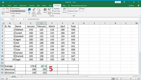 Create and Use macros in Spreadsheet - Information Technology for Class ...