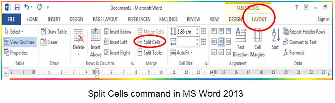 Working with Tables in Digital Documents | Information Technology for Class 10