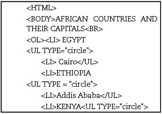 HTML Advanced: Short Answer Type Questions - Computer Application ...