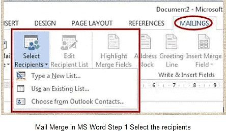 Implement the Mail Merge - Information Technology for Class 10 PDF Download