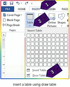 Working with Tables in Digital Documents | Information Technology for Class 10