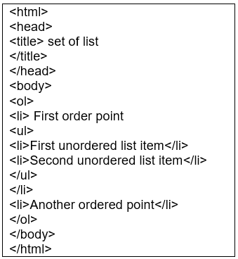 HTML Advanced: Short Answer Type Questions - Computer Application ...