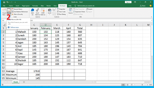 Create and Use macros in Spreadsheet - Information Technology for Class ...