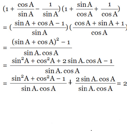 Class 10 Maths Chapter 8 Previous Year Questions - Introduction to Trigonometry