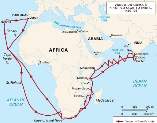 Spectrum Test: The Advent of Europeans and Consolidation of British ...