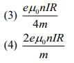 JEE Main Previous Year Questions (2016- 2024): Moving Charges & Magnetism- 1