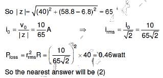 NEET Previous Year Questions (2014-21): Alternating Current Notes | Study Physics Class 12 - NEET