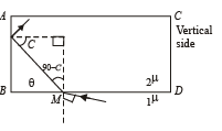 JEE Advanced (Subjective Type Questions): Ray & Wave Optics- 1 | Chapter-wise Tests for JEE Main & Advanced