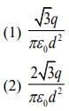 Previous year questions (2016-22): Electrostatics- 1 | JEE Main - Notes | Study Physics For JEE - JEE
